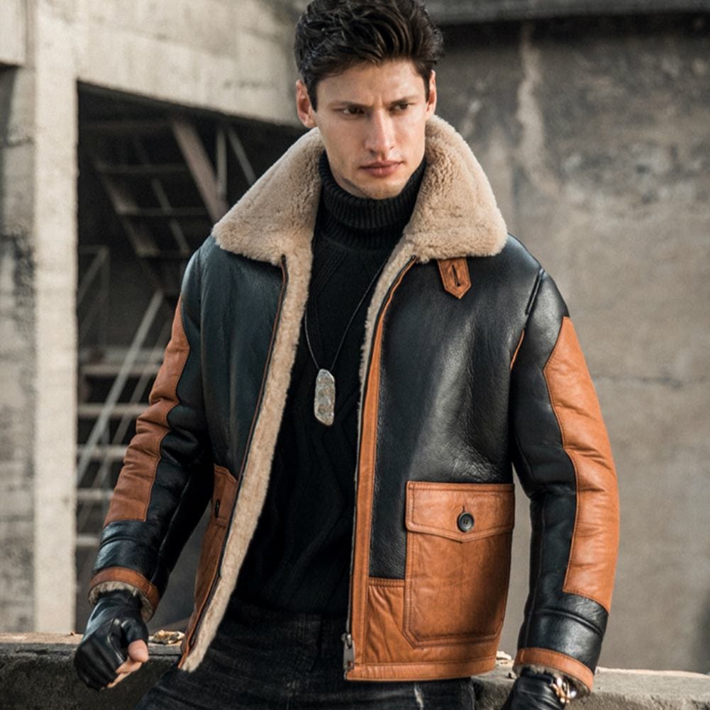 B3 Bomber Shearling Jacket